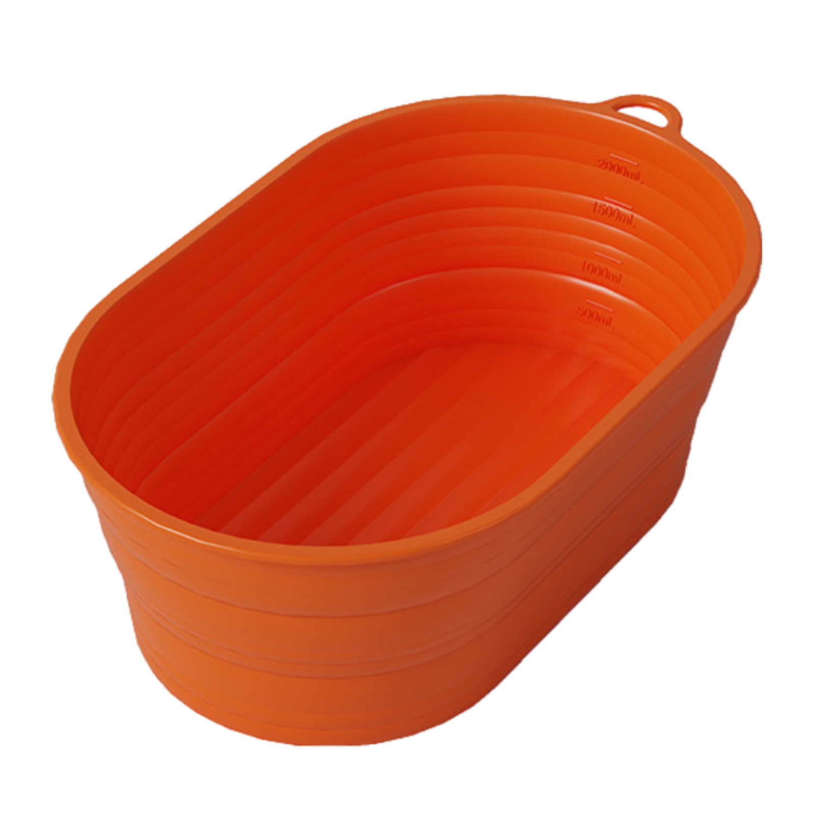 Hzsb Silicone Bread Fermentation Basket Round Oval Dough Proofing Box ...