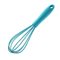 Hzsb Silicone Egg Beater Food-grade,Manual Egg Whisk with Ergonomic Non-slip Handle for Blending Cooking Stirring