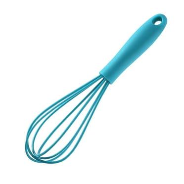 Hzsb Silicone Egg Beater Food-grade,Manual Egg Whisk with Ergonomic Non-slip Handle for Blending Cooking Stirring