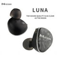 thumbnail image 1 of Hzsound Luna Innovative Dual Voice Coil Planar Diaphragm HiFi IEM Earphones Earbuds Wired CNC Aluminum Alloy Housing in Ear Headphones with Detachable Plug and Cable for Singer Musician Audiophile, 1 of 15