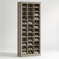 Free Standing Wardrobe Racks Hzuaneri Shoe Storage Cabinet, 36 Pairs Free Standing Closet Organizer ...