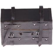 Hzzsbu 112 Scale Miniature Vintage Suitcase, Dollhouse Retro Luggage Accessory for Pretend Play