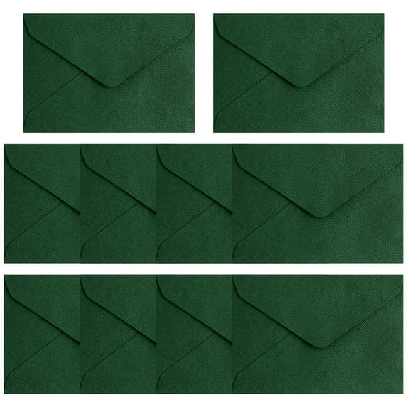 Hzzsbu 10pcs Window Envelopes For Letters DIY Handmade Gift Packaging Bag Wedding Party Invitation Card Cover Cash Envelope Stationery