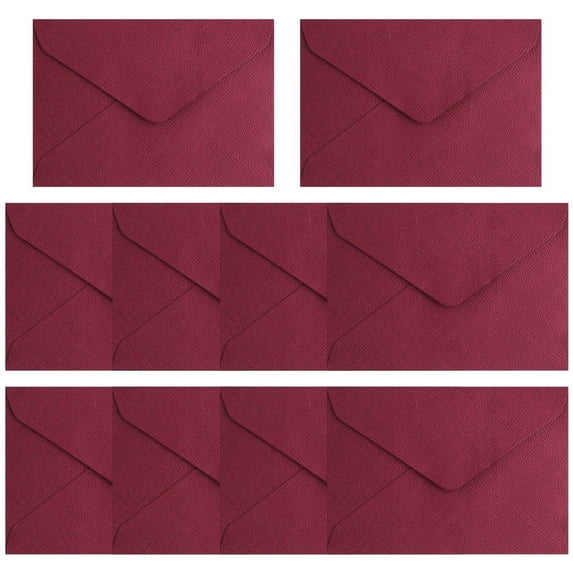 Hzzsbu 10pcs Window Envelopes For Letters DIY Handmade Gift Packaging Bag Wedding Party Invitation Card Cover Cash Envelope Stationery