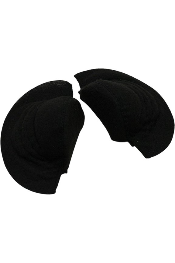 1pair Thickness Soft Shoulder Pads Sewing Shoulder Pads 5cm Foam for Blazer T-shirt