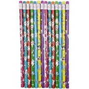 Hzzsbu Cartoon Tooth Pattern Pencils with Erasers, 50-pack for Party Favors and Office Use