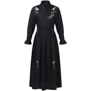 Hzzsbu Chinese Traditional Hanfu Dress Ancient Swordman Kungfu Suit Adult Knight Martial Arts Clothing Outfits