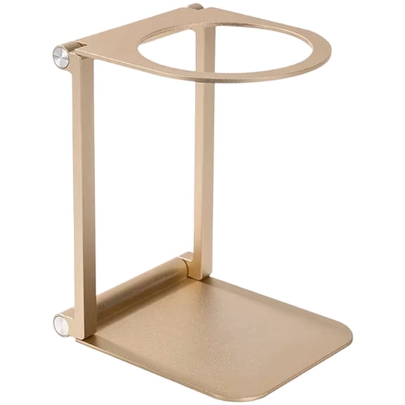 Hzzsbu Coffee Maker Stand, Foldable Coffee Drip Holder Espresso Machine Stand, Aluminum Alloy Pour Over Coffee Dripper Stand for Office Home Camping