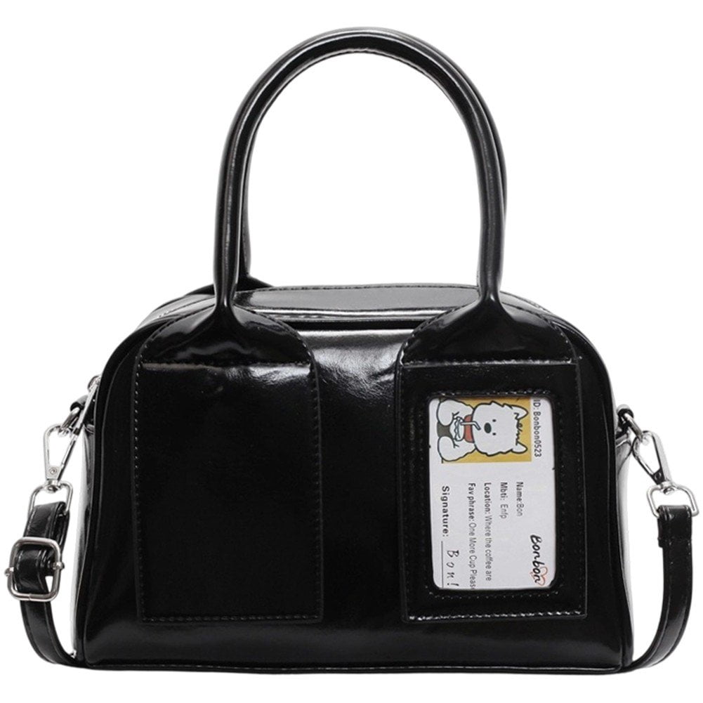 Hzzsbu Crossbody Bags, Women Ita Messenger Bag Ladies Japanese Style Shoulder Bag Cute Boston Shoulder Bag Uniform Bag