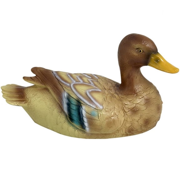 Hzzsbu Floating Duck Pond Ornament Realistic Garden Sculpture
