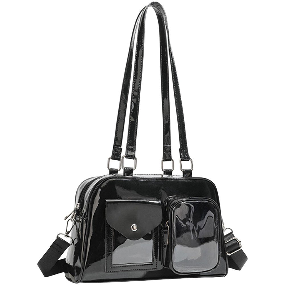 Hzzsbu Kawaii Crossbody Bags Large Capacity Ita Messenger Bag Cute Transparent Crossbody Bag Versatile Uniform Bag for Women