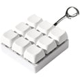 thumbnail image 1 of Hzzsbu Keyboard Fidget Toys for Adults Mechanical Button Keyboard Clicker Keychain for Work Stress Relief Anxiety, 1 of 7