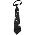 thumbnail image 1 of Hzzsbu Ladies Bow Tie, Retro Pearl Bowtie Necktie For Women Fashion College Uniform Shirt Neck Ties Women's Tie for Wedding Party, 1 of 7