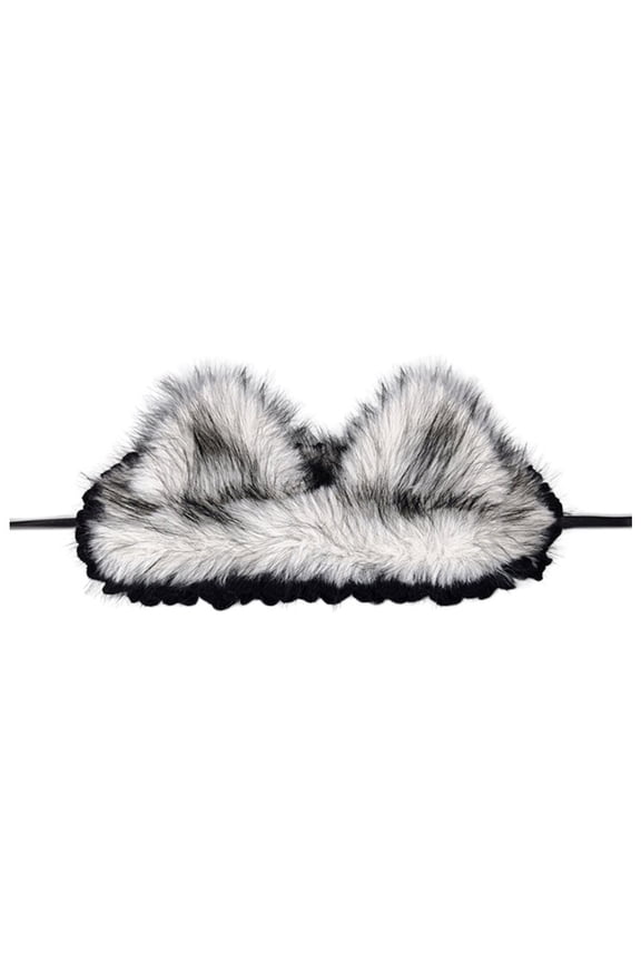 Lovely Cat Ears Headband Punk Gothic Plush Headband Devil Wings Hair Hoops Women Halloween Accessory Cosplay Props