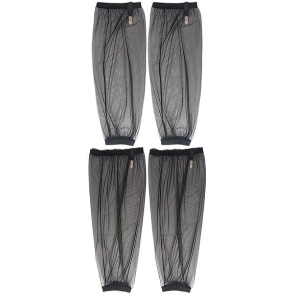 Hzzsbu Mesh Anti-Mosquito Leg and Limb Sleeves Set, Breathable Bug Net for Outdoor Hiking
