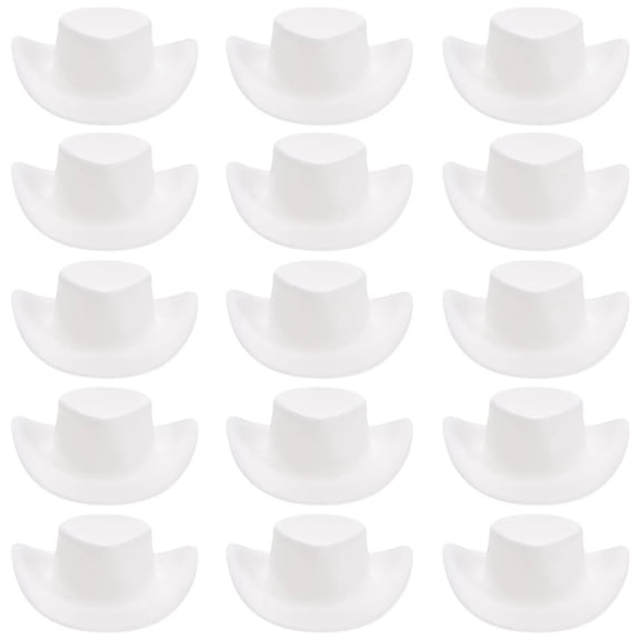 Hzzsbu Mini Cowboy Hat, Miniature Cowboy Hat Cute Western Cowgirl Hat Cake Top DIY Decoration Party Accessories