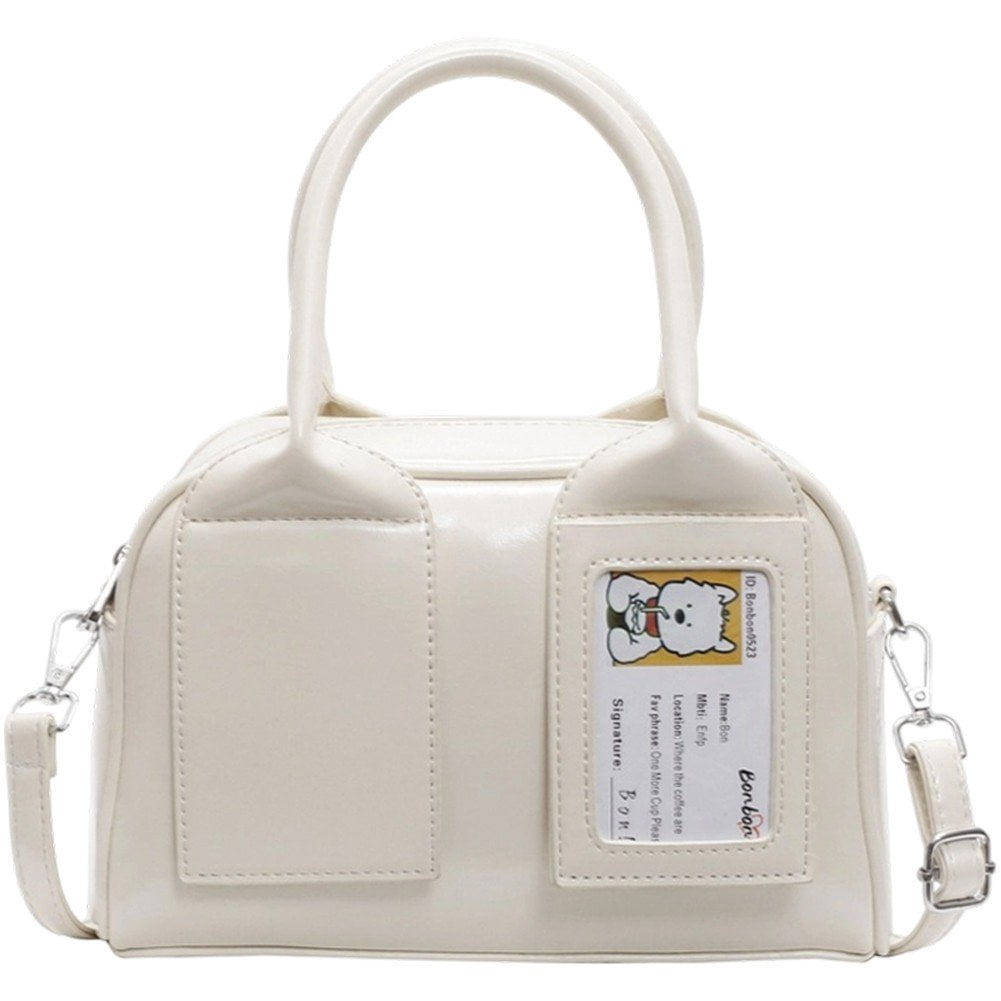 Hzzsbu New Y2K Harajuku Shoulder Bag Women Korean Transparent Ita Bag Crossbody Bag Female Japanese Designer Trend Handbag Purse