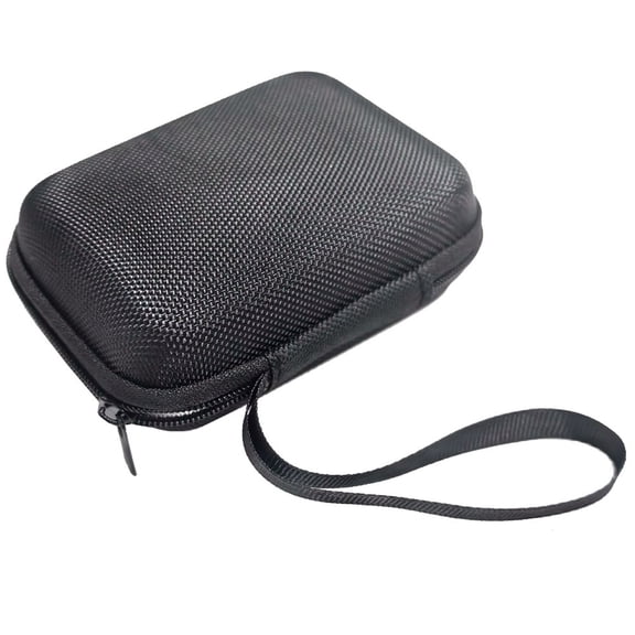 Hzzsbu Small Electronics Carrying Case, Hard Shell Storage Bag Mini Protective Case Travel Portable Bag with Wrist Strap Camera Accessories