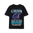 thumbnail image 1 of I'm Probably A Dragon Lovers Gift T-Shirt 336765 funny Men’s Short Sleeve Graphic T-shirt Collection black PR, 1 of 9