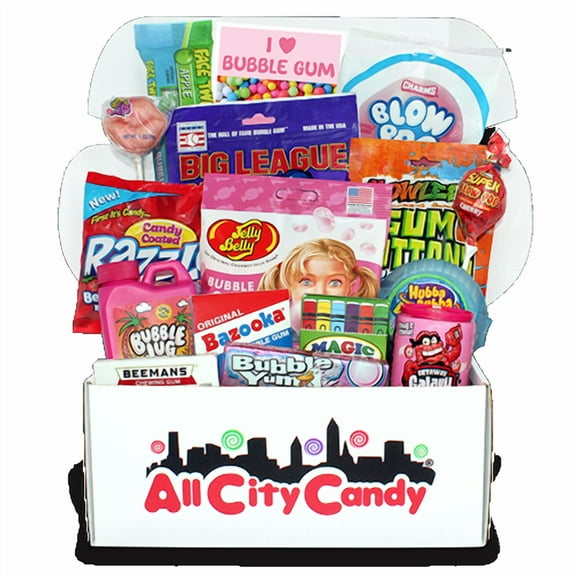 I  Bubble Gum Assortment Box - Bubble Gum flavored Candy Assortments