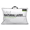 thumbnail image 1 of I AM A Natural Latex Bed Pillow, 100% Cotton Cover, Standard, 1 of 3