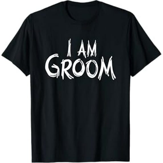 I AM GROOM T Shirt Mens Funny Bachelor Party Shirt T-Shirt