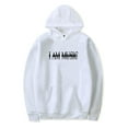 thumbnail image 1 of I AM MUSIC Merch Hoodie Pockets Drawstring Unisex Hooded Sweatshirt Fashion Clothing, 1 of 2