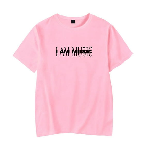 I AM MUSIC Merch Short Sleeve T-shirt Unisex Fashion Crew Neck Top