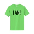 thumbnail image 1 of I AM Strong Powerful Fearless. . . Short Sleeve Neon T-Shirt, 1 of 1