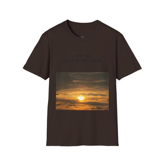 I AM THE LIGHT OF THE EARTH - Unisex Softstyle T-Shirt