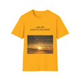 thumbnail image 1 of I AM THE LIGHT OF THE EARTH - Unisex Softstyle T-Shirt, 1 of 4