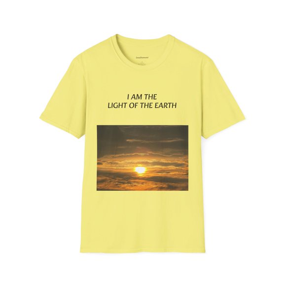 I AM THE LIGHT OF THE EARTH - Unisex Softstyle T-Shirt