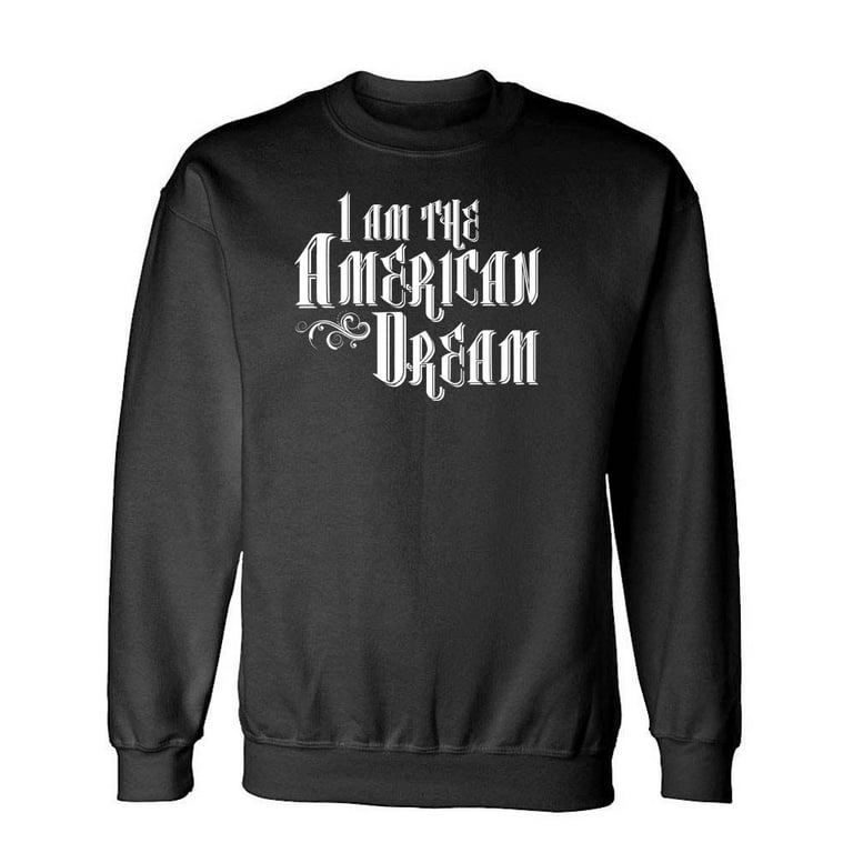 I AM The American DREAM britney is free Fleece Sweatshirt 3XL Black
