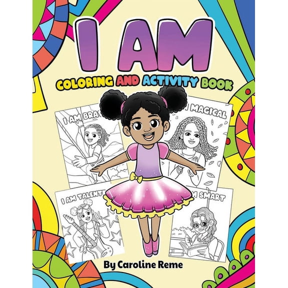 I AM coloring and activity book, (Paperback)