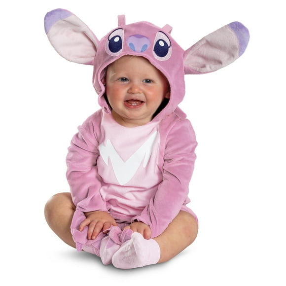 Disney's Lilo & Stitch, Angel Halloween Costume for Infant, Size 12-18M, by Disguise