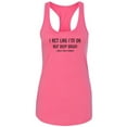 thumbnail image 1 of I Act Like I'm OK. . Need Haircut Racerback Tank, 1 of 2