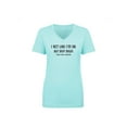 thumbnail image 1 of I Act Like I'm OK. . Need Manicure Womens V-Neck Tee, 1 of 3