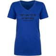 thumbnail image 1 of I Act Like I'm OK. . Need Manicure Womens V-Neck Tee, 1 of 2