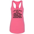 thumbnail image 1 of I Act Like I'm Ok. . .Football Racerback Tank, 1 of 2