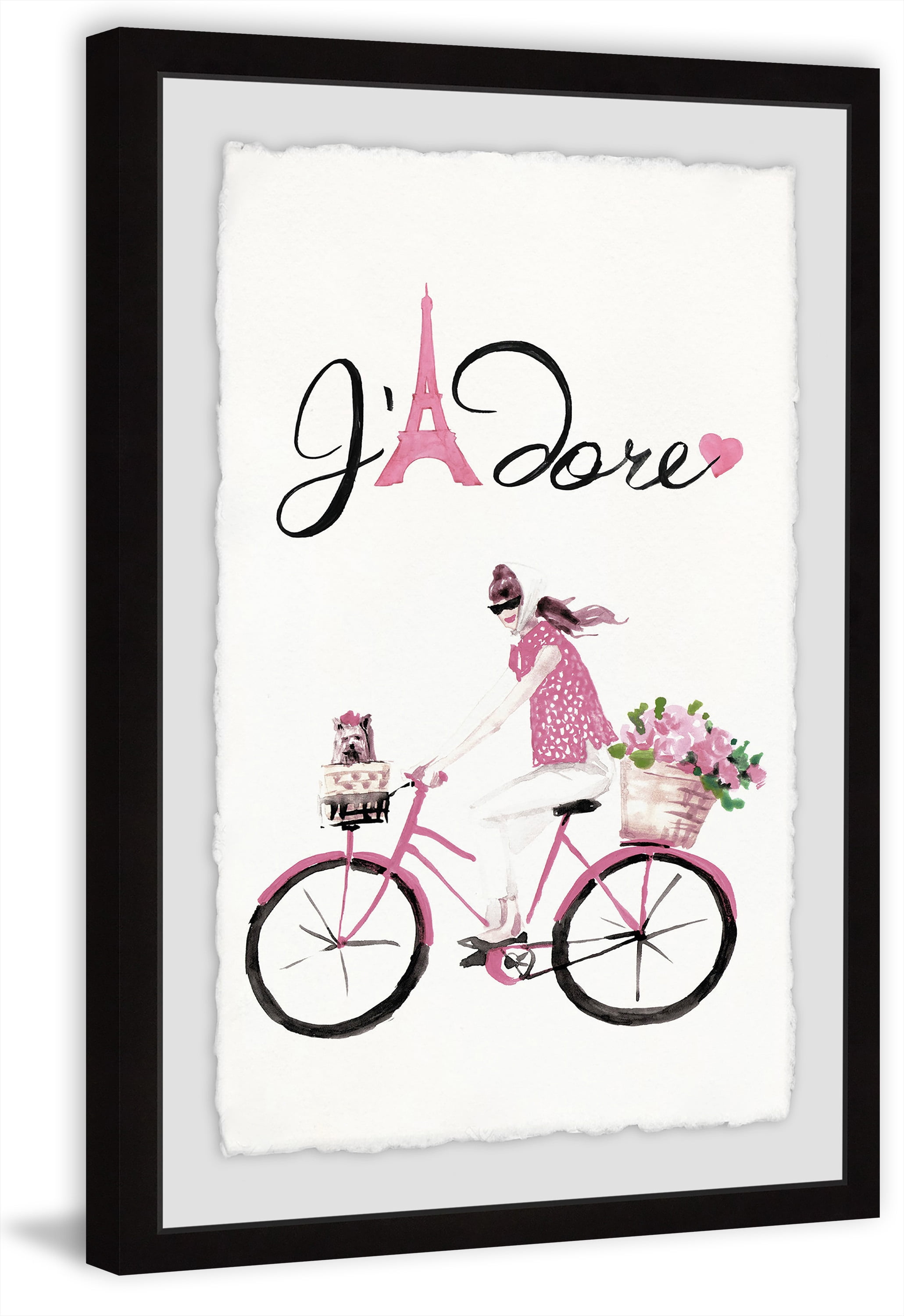 I Adore II Framed Painting Print