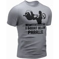 thumbnail image 1 of I Don't Always Squat, but When I do, I Squat Below Parallel t Shirt (X-Large, 017. I Don't Always Squat, BUT When I DO, I Squat Below Parallel, Heather Grey), 1 of 4