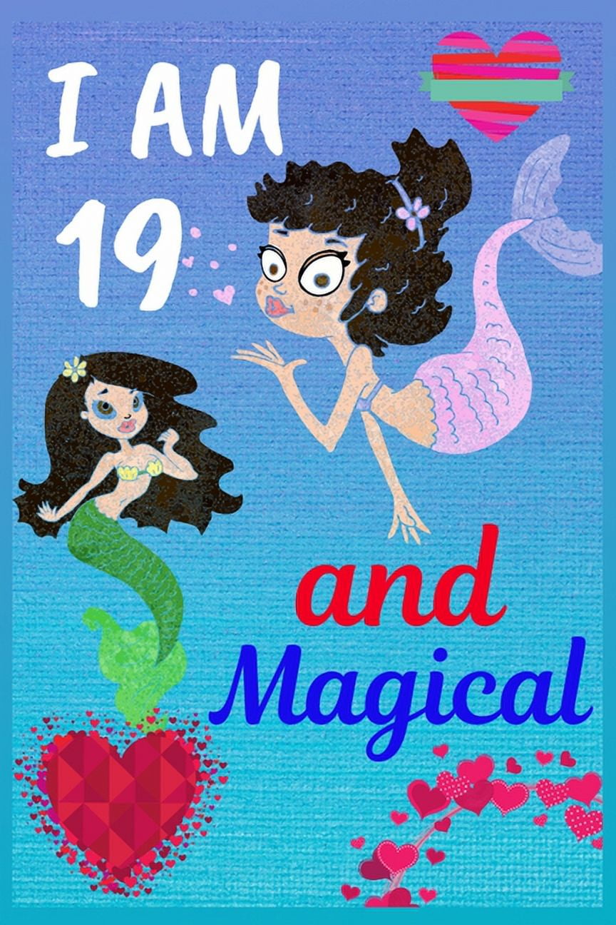  I am 7 and Magical: Mermaid Journal Sketchbook, Birthday Gift  for 7 Year Old Girl, Cute Magical Mermaid Gifts For Little Girls Age 7:  Robert, Elena: Books