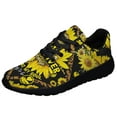 thumbnail image 1 of I Am A Caregiver Sunflower Leopard Shoes Sneakers for Women Men Black Size 12, 1 of 7
