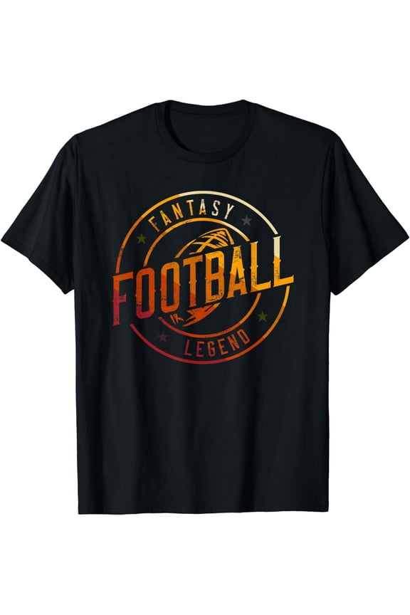 I Am A Fantasy Football Legend | Retro Fantasy Football T-Shirt