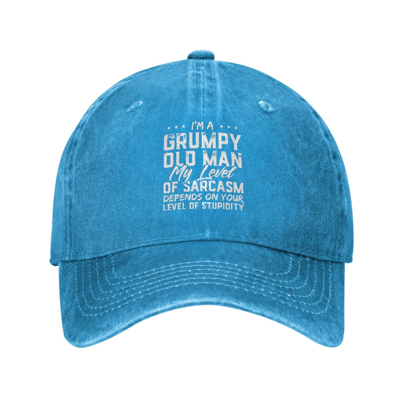 Grumpy Old Vet Baseball Cap – Vintage Adjustable Trucker Hat, Low Profile, Unisex For Men & Women, Breathable Mesh Back