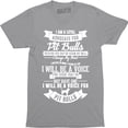 thumbnail image 1 of I Am A Loyal Advocate For Pit Bull - For Dog Lover Men's T-Shirt, 1 of 4