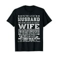 thumbnail image 1 of I Am A Lucky Husband I Have A Crazy Wife Christmas Birthday T-Shirt, 1 of 5