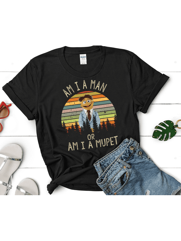 I Am A Man Or Am I A Muppet Vintage T-Shirt, The Muppets Shirt, Love The Muppets Shirt, For The Muppets Lover Shirt