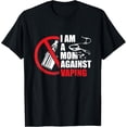 thumbnail image 1 of I Am A Mom Against Vaping Anti-Vaping Smoke Campaign T-Shirt, 1 of 4