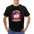 thumbnail image 1 of I Am A Nurse I Stand And Fight Coronavirus Men’s Graphic T-shirt Vintage Short Sleeve Sport Tee Black 5XL, 1 of 5